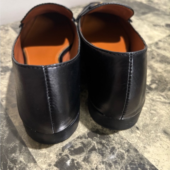 Tory Burch Black and Gold Loafers - Picture 3 of 9